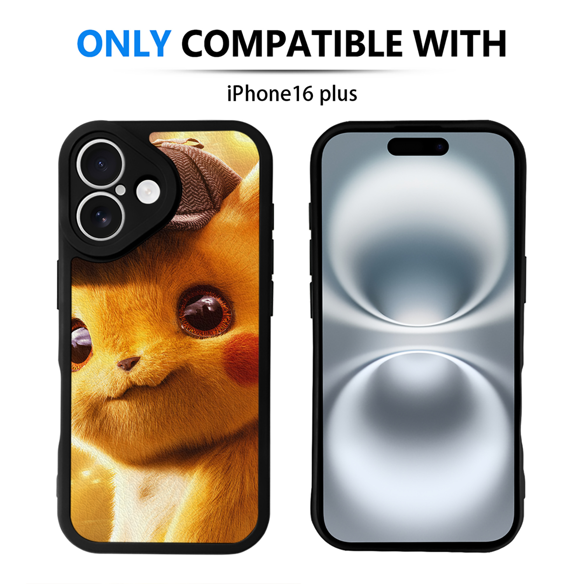 （画像用） ポケットモンスター Pokémon 【iPhone 16シリーズ対応】シリコンスマホケース（レザー調） 材質：シリコン